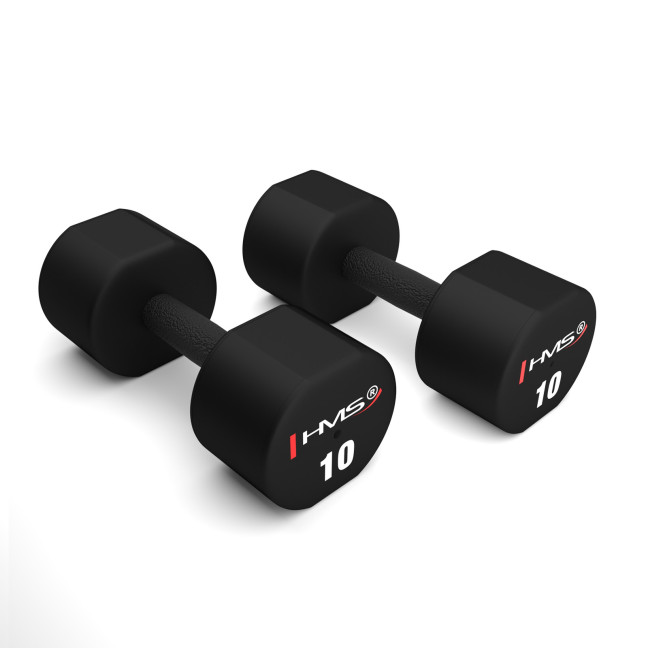 Polyurethane Dumbbells 2 x 1 - 10 Kg TPU HMS