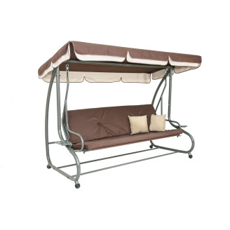 GRACJA Large Folding Garden Swing | Garden furniture, relaxation, modern style