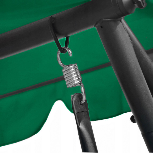 MultiGarden Green Folding 3-Person Garden Swing with Cushions | Garden furniture, relaxation, modern style