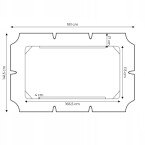 ModernHome Waterproof Swing Canopy 166 x 112 cm Green | Garden furniture, relaxation, modern style