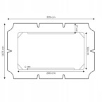 MultiGarden Waterproof Swing Canopy 200x120 cm Grey | Garden furniture, relaxation, modern style