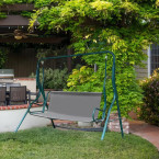 MultiGarden Grey Swing Seat Cushion 120x93 cm | Garden furniture, relaxation, modern style