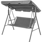 MultiGarden Grey Swing Seat Cushion 120x93 cm | Garden furniture, relaxation, modern style