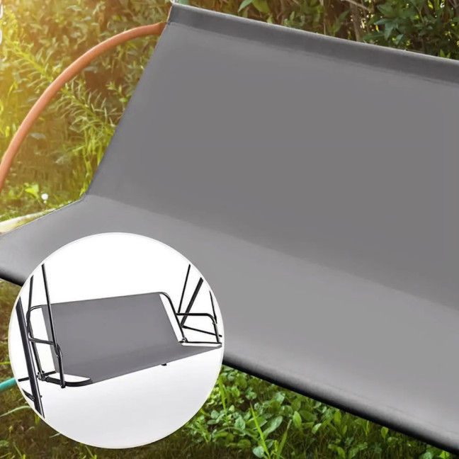 MultiGarden Grey Swing Seat Cushion 120x93 cm | Garden furniture, relaxation, modern style