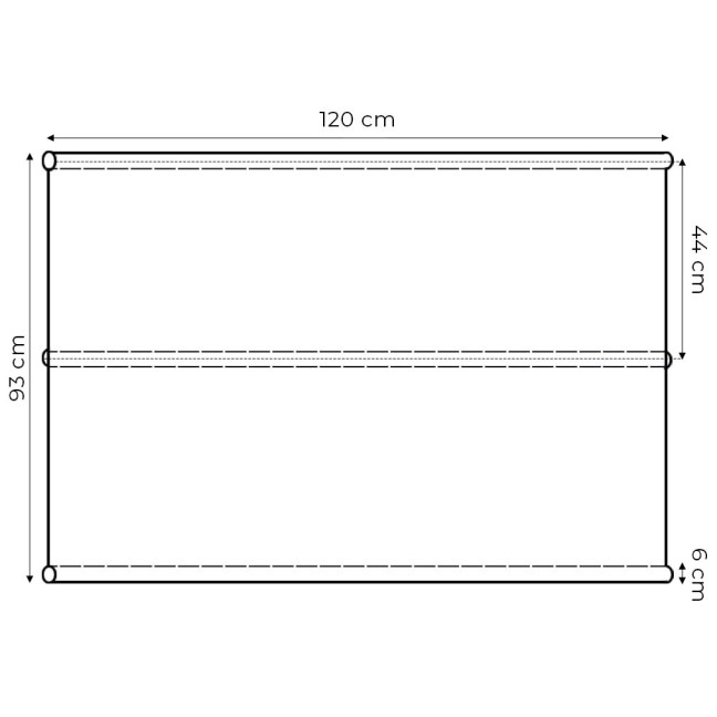 MultiGarden Grey Swing Seat Cushion 120x93 cm | Garden furniture, relaxation, modern style