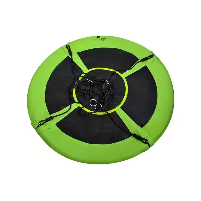 Huśtawka bocianie gniazdo 100cm ziel-czar 23514