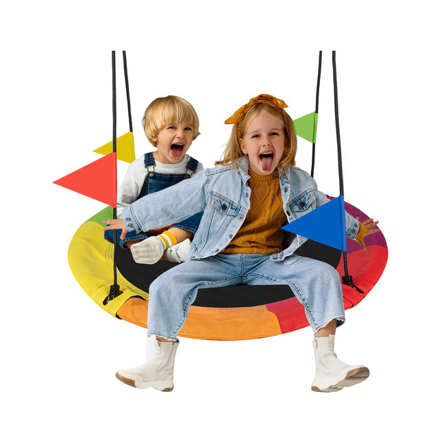 Huśtawka bocianie gniazdo 110cm Kruzzel 25284