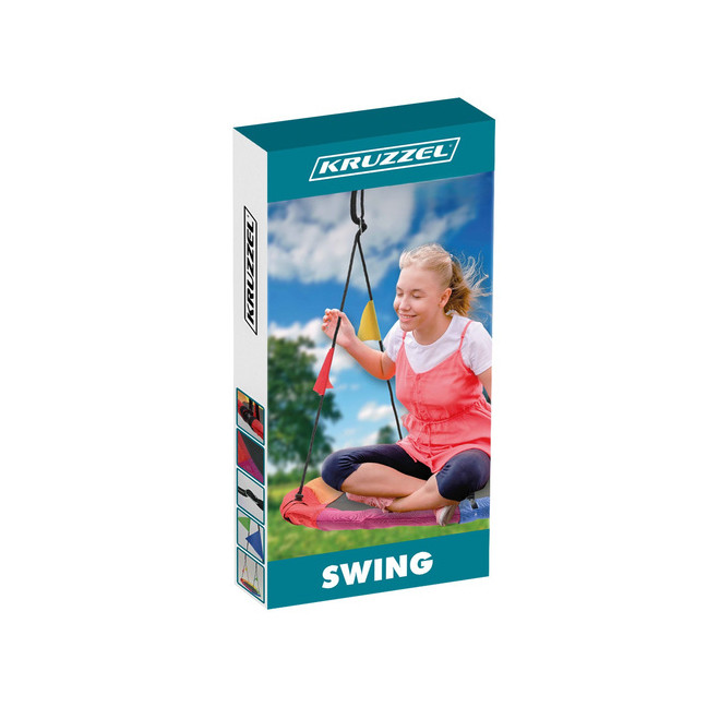 Huśtawka bocianie gniazdo 110cm Kruzzel 25284