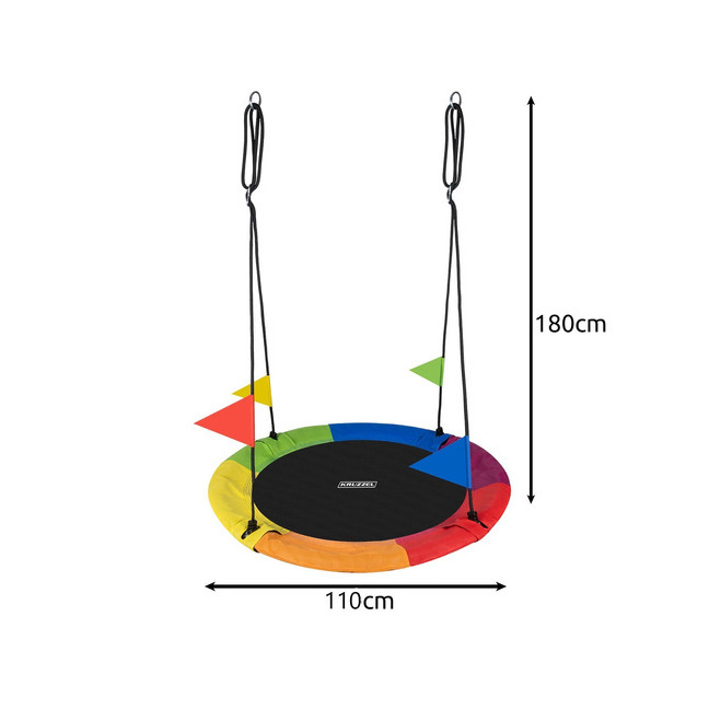 Huśtawka bocianie gniazdo 110cm Kruzzel 25284