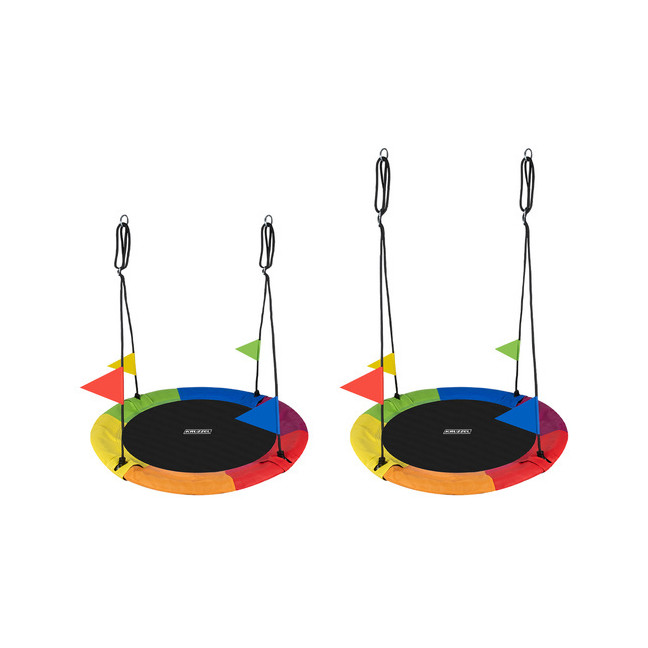 Huśtawka bocianie gniazdo 110cm Kruzzel 25284