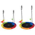 Huśtawka bocianie gniazdo 110cm Kruzzel 25284