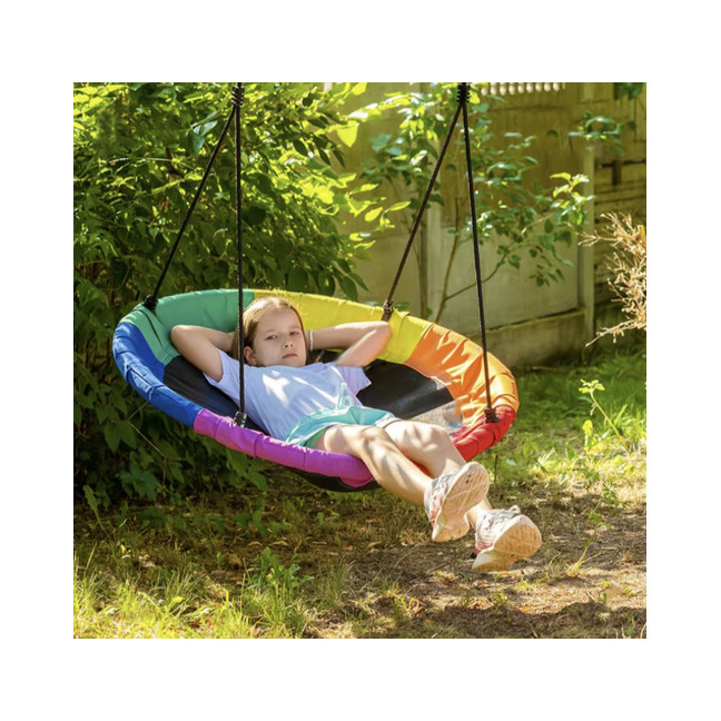 Huśtawka bocianie gniazdo 110cm Kruzzel 25284