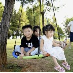 Huśtawka bocianie gniazdo 110cm Kruzzel 25284