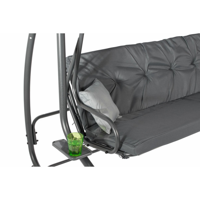 GRACJA Large Folding Garden Swing | Garden furniture, relaxation, modern style