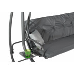 GRACJA Large Folding Garden Swing | Garden furniture, relaxation, modern style