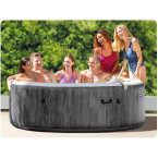 Inflatable Jacuzzi INTEX 28442 - 6-Person SPA, 216 x 71 cm with Hydro Massage, WiFi, and Premium Accessories