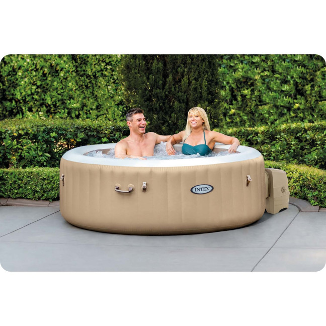Dmuchane jacuzzi hydromasaż 4 os. 196x71 cm akcesoria premium INTEX 28426
