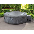 Inflatable Jacuzzi INTEX 28440 - 4-Person SPA, 196 x 71 cm with Hydro Massage, WiFi, and Premium Set