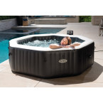 Inflatable Jacuzzi INTEX 28462 - Octagonal SPA, 6-Person, 218 x 71 cm with Hydro Massage and Premium Accessories