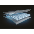 Inflatable Jacuzzi INTEX 28472 - Square SPA, 6-Person, 196 x 71 cm with Hydro Massage and Premium Set