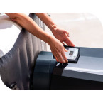 Inflatable Jacuzzi INTEX 28458 SPA for 4 People 180x71 cm with Hydromassage and Premium Accessories