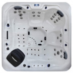 Prestige Christi Spa - Luxurious 5-person Hydromassage Spa Bath for Exceptional Relaxation and Renewal