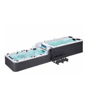 Double Drive Christi Spa - Flagship Dual Zone 10 Person Swim Spa System