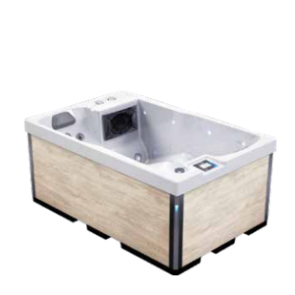 Pat Garrett - Luksusowa 2-osobowa Wanna SPA z Hydromasażem dla Intymnego Relaksu