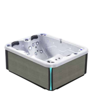 Wyatt Earp - Luxury 3-Person Spa Bathtub for Exceptional Relaxation