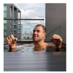 Thermal Kick Ice Tub - Innovative Single-Person Ice Bath Tub from the Ice SPA Series