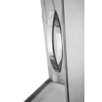 MO-1752W LEFT TRIO corner, dry sauna, steam sauna and shower cabin 180X110X223CM | Natural Wood | Scandinavian Style