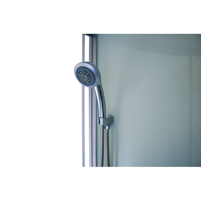 MO-1751W RIGHT TRIO, dry sauna, steam sauna and shower cabin 180X110X223CM | Ready to Assemble | Luxury Relaxation