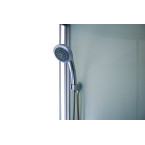 MO-1751W RIGHT TRIO, dry sauna, steam sauna and shower cabin 180X110X223CM | Ready to Assemble | Luxury Relaxation