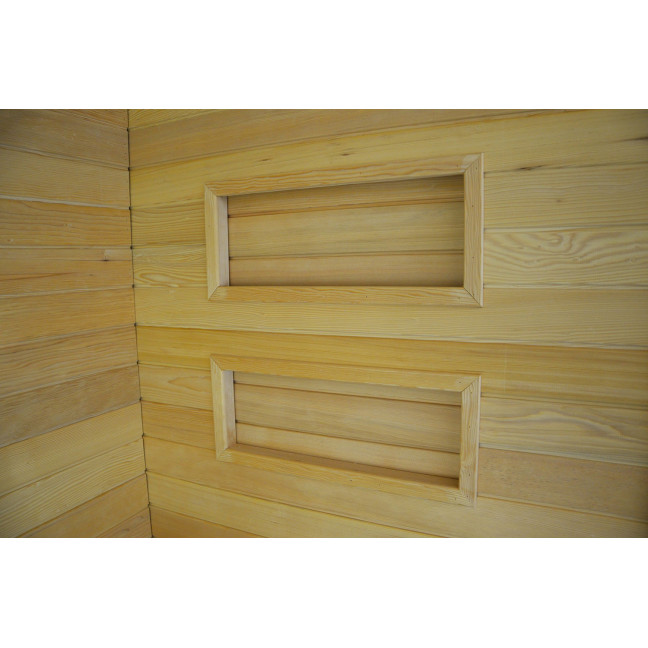 MO-1751W RIGHT TRIO, dry sauna, steam sauna and shower cabin 180X110X223CM | Ready to Assemble | Luxury Relaxation