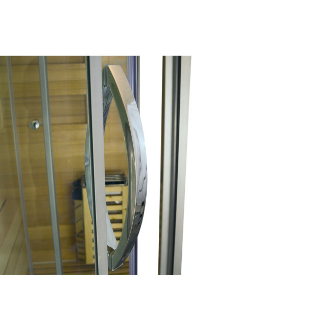 MO-1751W RIGHT TRIO, dry sauna, steam sauna and shower cabin 180X110X223CM | Ready to Assemble | Luxury Relaxation