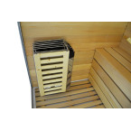 MO-1751W RIGHT TRIO, dry sauna, steam sauna and shower cabin 180X110X223CM | Ready to Assemble | Luxury Relaxation