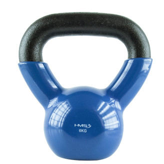 Blue KETTLEBELL Vinyl-Coated Cast Iron HMS