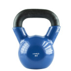 Blue KETTLEBELL Vinyl-Coated Cast Iron HMS