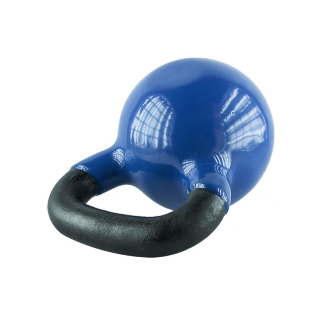 Blue KETTLEBELL Vinyl-Coated Cast Iron HMS