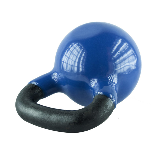 Blue KETTLEBELL Vinyl-Coated Cast Iron HMS