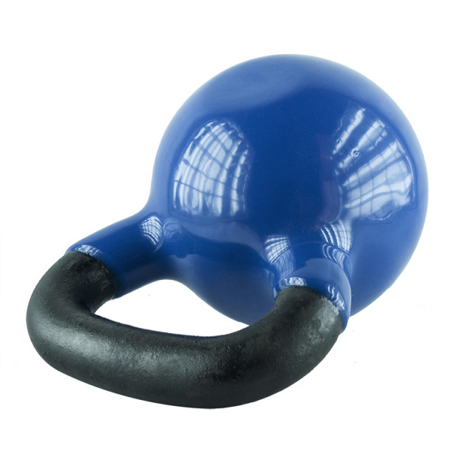 Blue KETTLEBELL Vinyl-Coated Cast Iron HMS