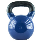 Blue KETTLEBELL Vinyl-Coated Cast Iron HMS