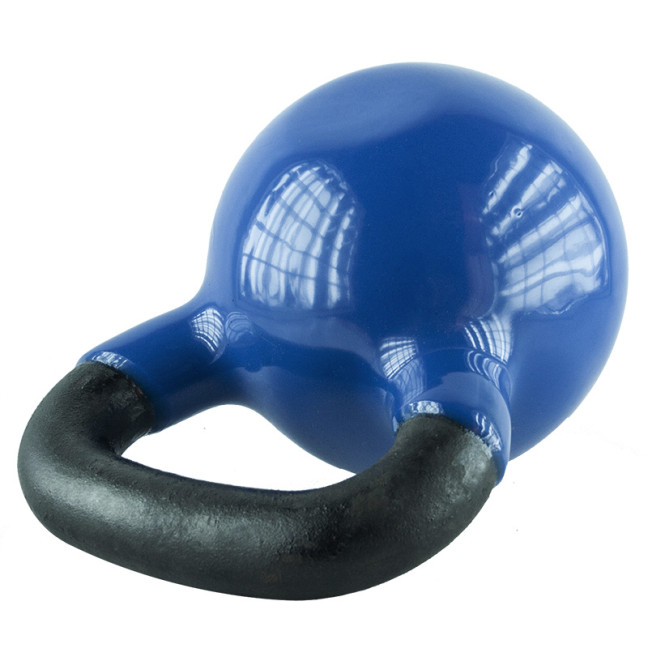 Blue KETTLEBELL Vinyl-Coated Cast Iron HMS