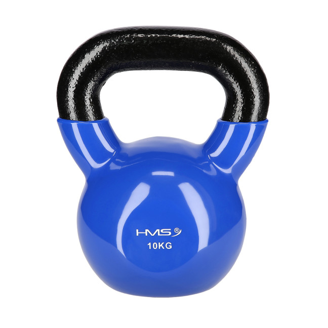 Blue KETTLEBELL Vinyl-Coated Cast Iron HMS