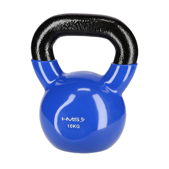 Blue KETTLEBELL Vinyl-Coated Cast Iron HMS