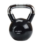 Vinyl cast iron kettlebell HMS