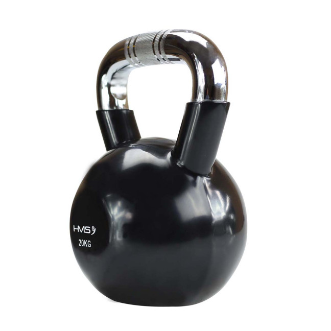 Vinyl cast iron kettlebell HMS