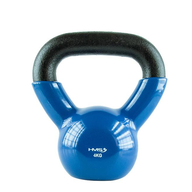 KNV BLUE CAST IRON KETTLEBELL VINYL-COATED HMS