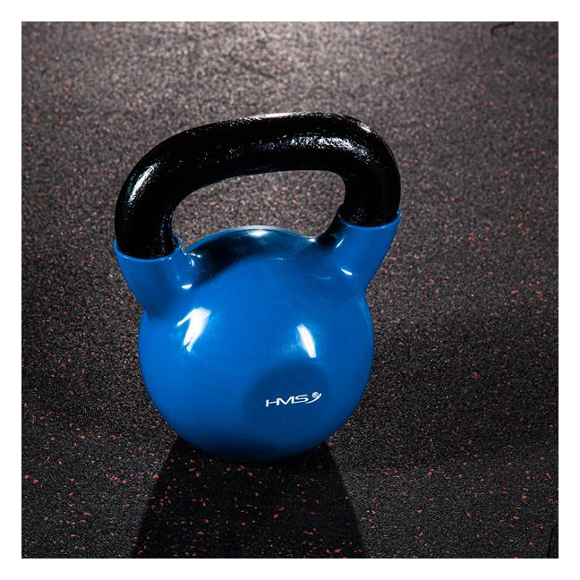 KNV BLUE CAST IRON KETTLEBELL VINYL-COATED HMS