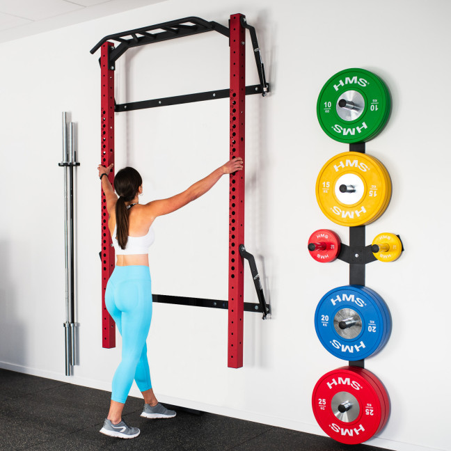 KLT23 Folding Training Cage Red HMS